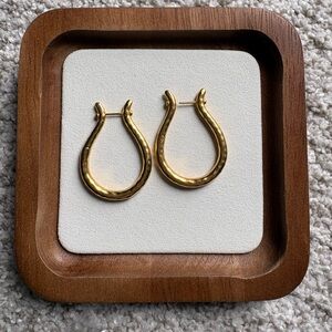Gold Hoop Earrings